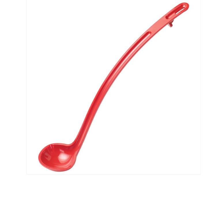 CURV ONE PIECE LADLE, 13R-RED : 1 OZ