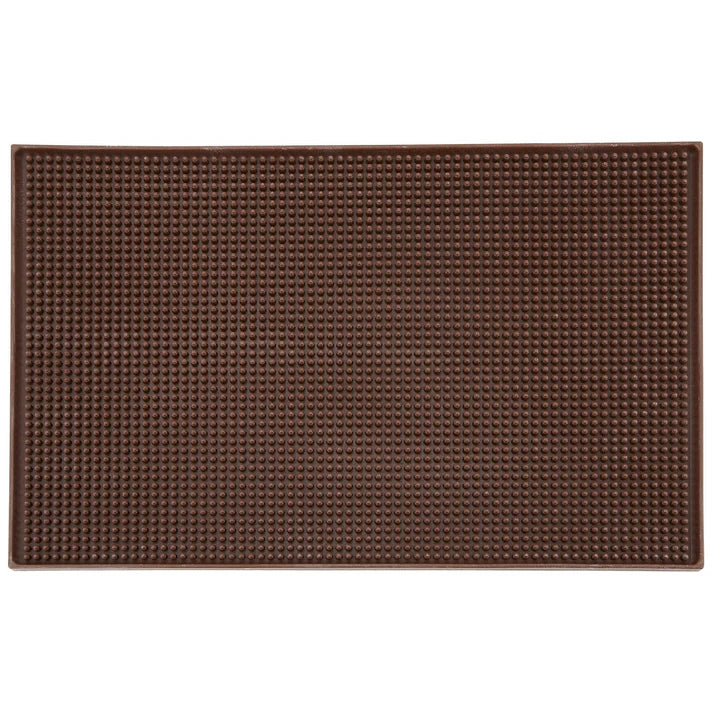 Bar Service Mat, 18" x 12" - Brown