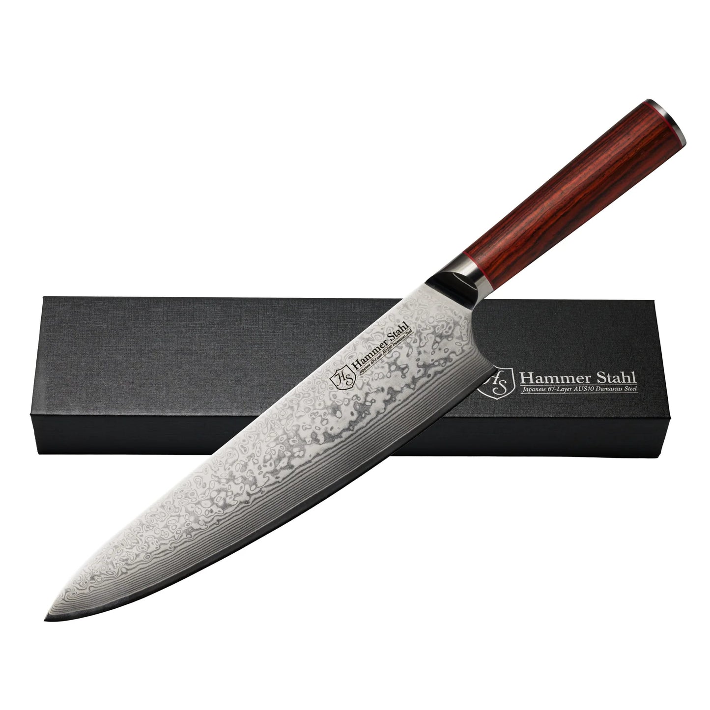 CHEF KNIFE - DAMASCUS-9"