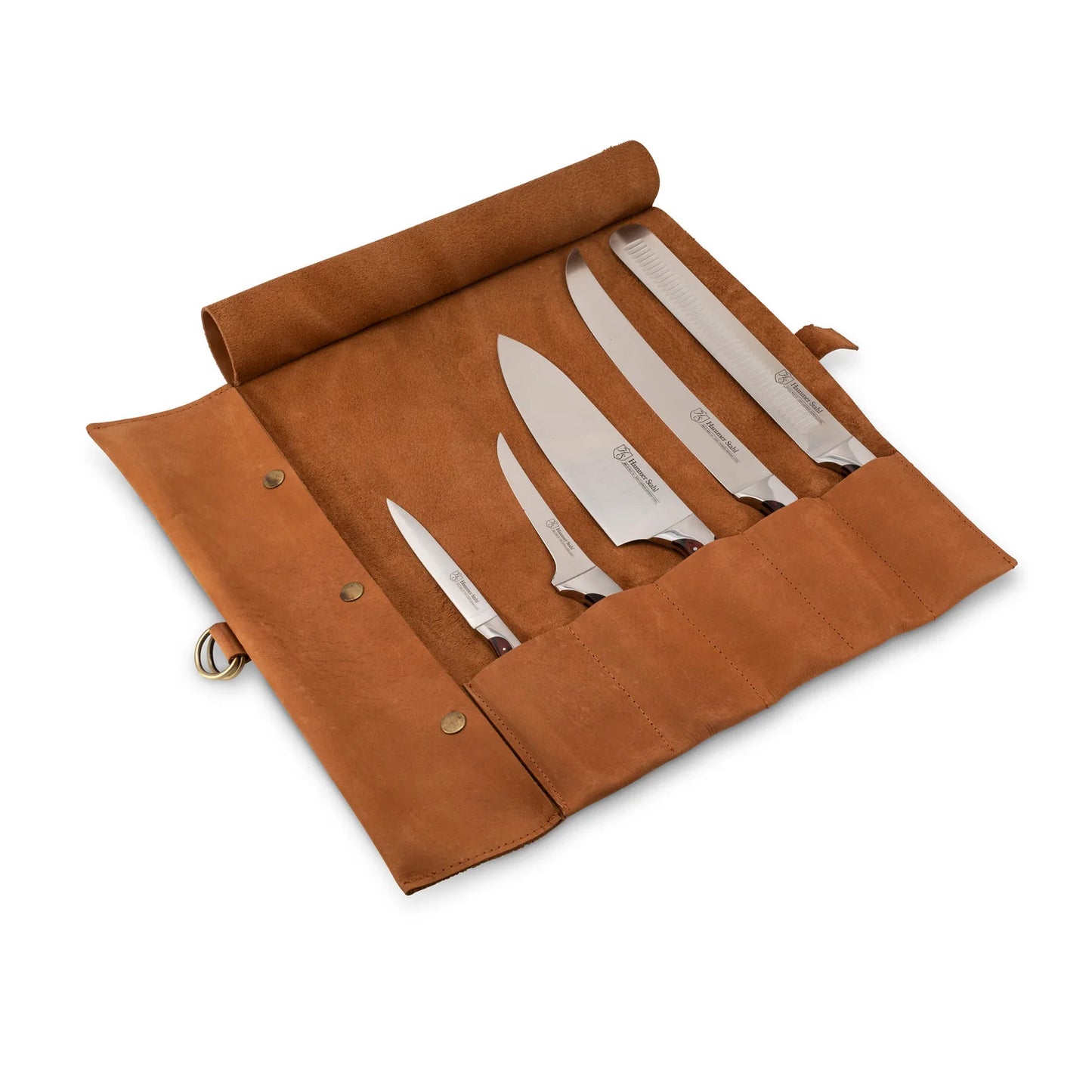 BBQ CUTLERY6 SET W/KNIFE ROLL