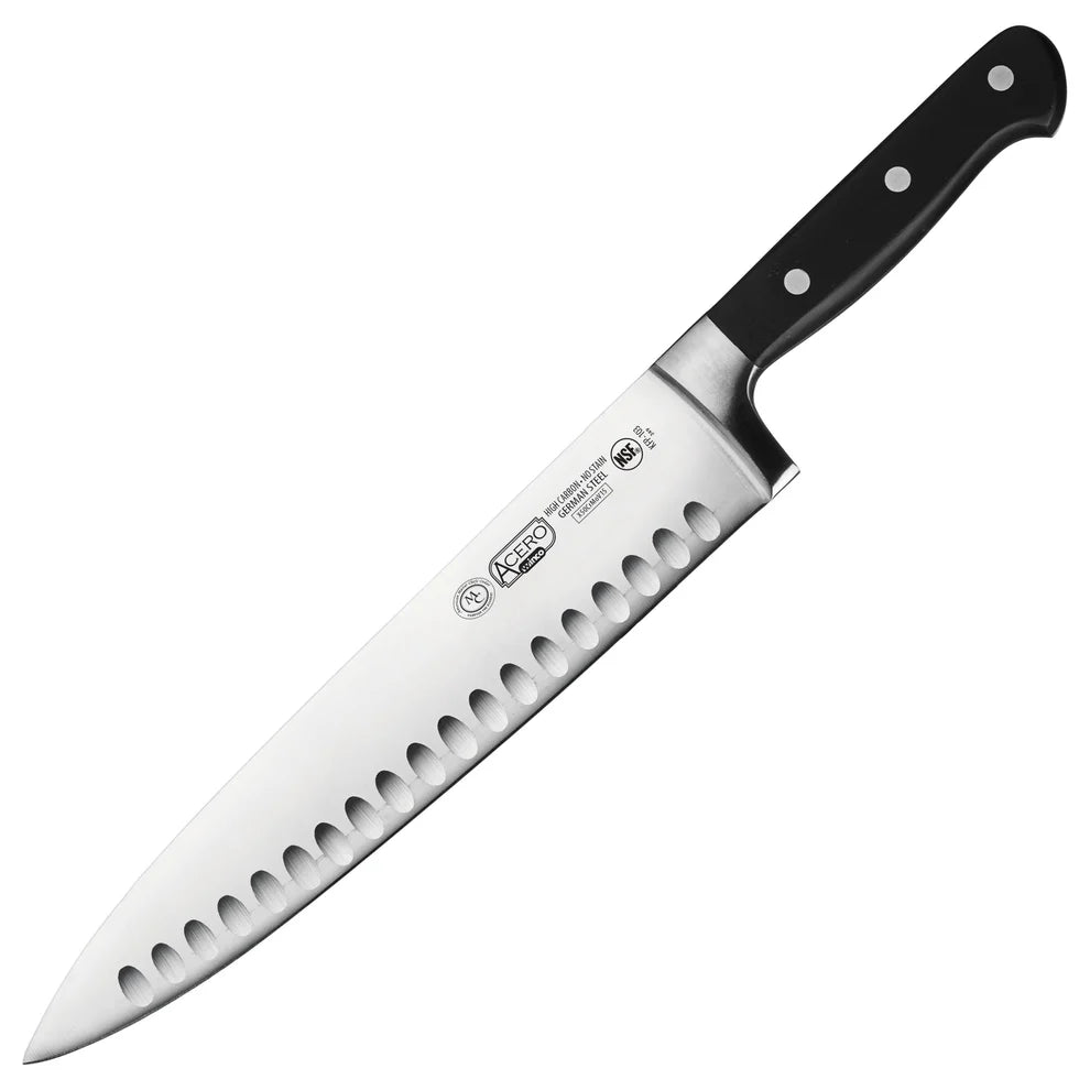 Acero 10" Chef Knife, Hollow Ground