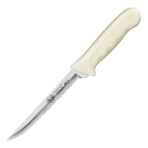Stal Utility Knife, Wavy Edge-6"