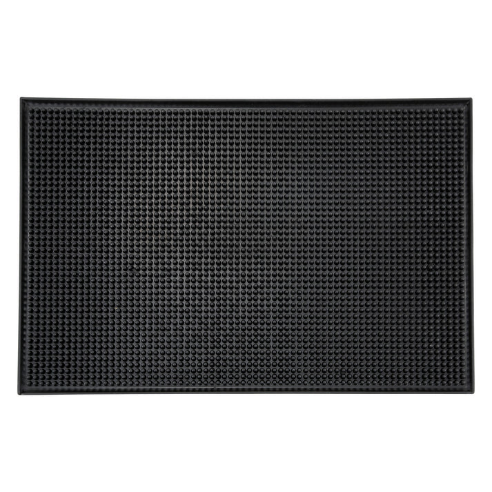 Bar Service Mat, 18" x 12" - Black