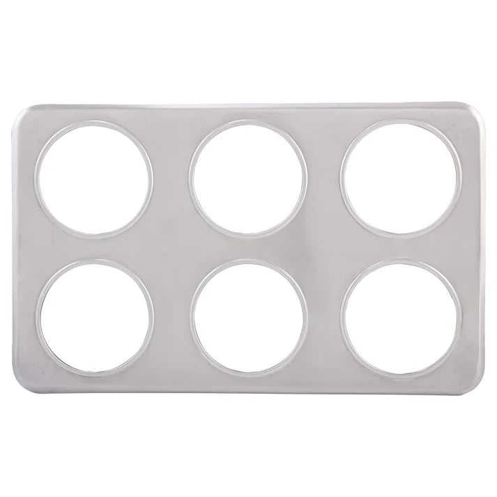 ADAPTOR PLATE, STAINLESS STEEL,,-4-3/4 : 2-1/2QT