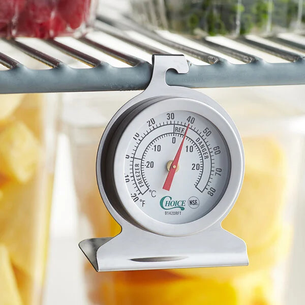 Choice refrigerator/freezer thermometer