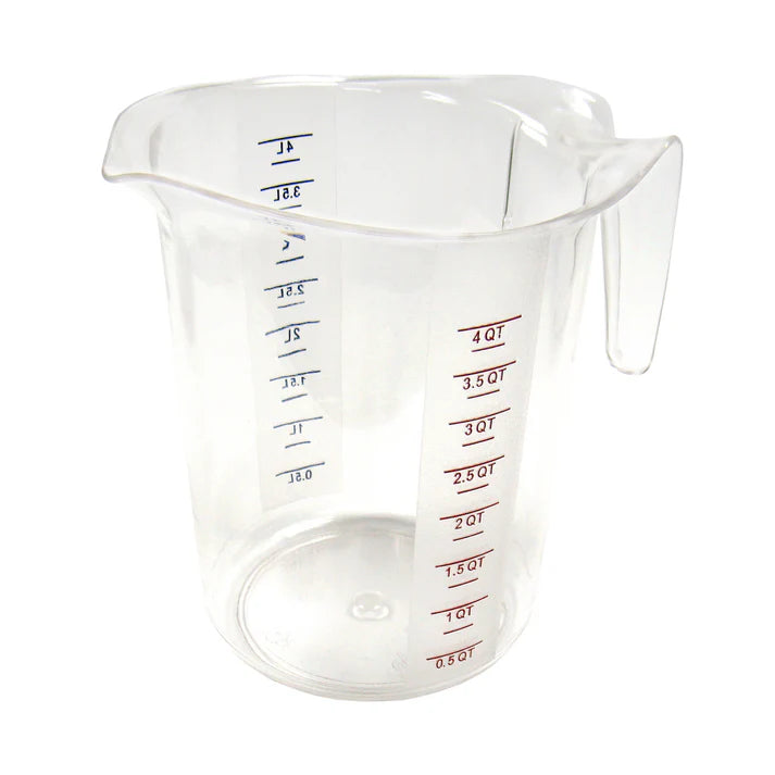 MEASURING CUP, DELUXE, 4QT-4-QT