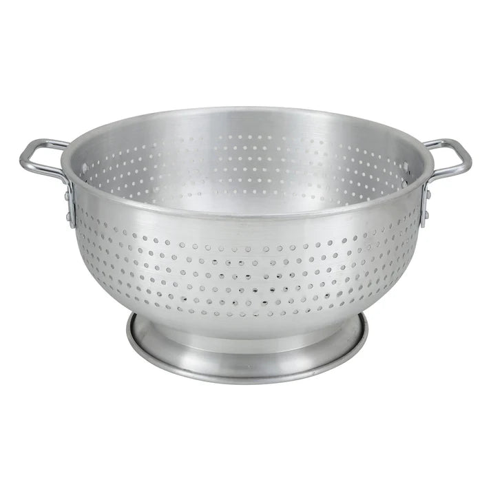 COLANDER W/BASE-ALUMINUM : 16 QT