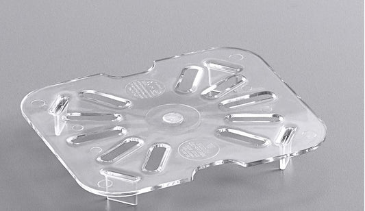 Vigor 1/6 Clear Drain shelf/tray