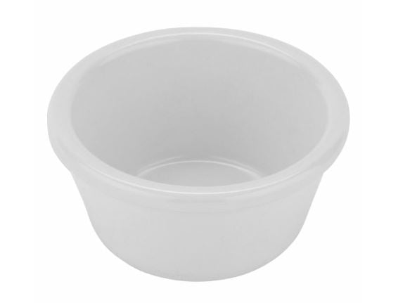 4 oz. White Smooth Melamine Ramekin - 48/Case