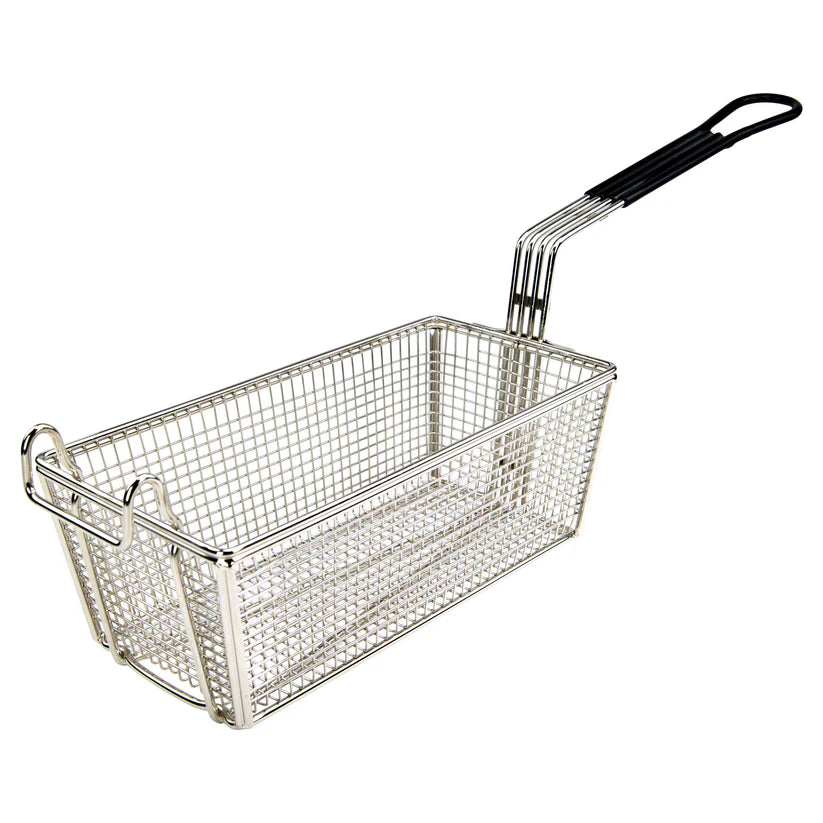 Black Handle Fry Basket - 11 x 5-3/8 x 4-1/8