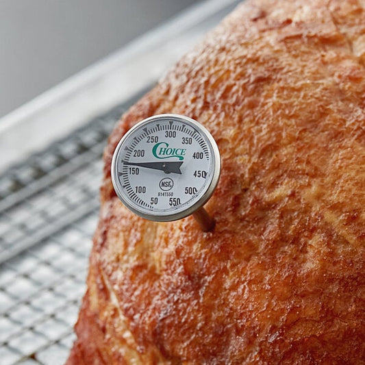 Choice 5" Pocket Probe Dial Thermometer 50 - 550 Degrees Fahrenheit