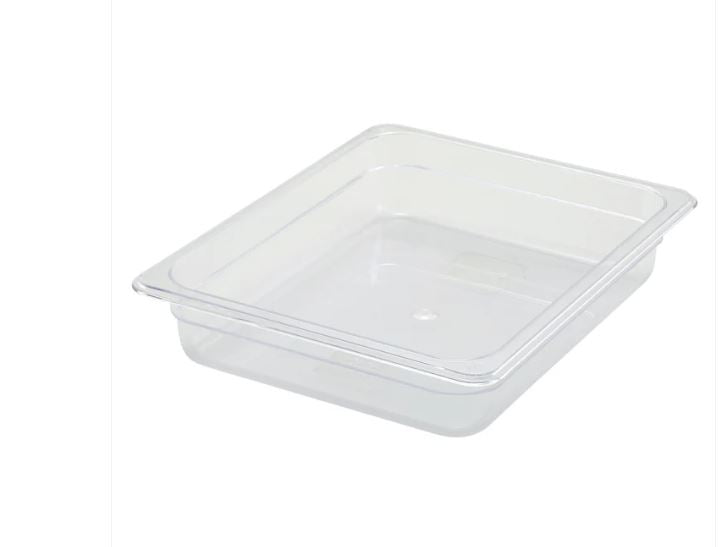 POLY FOOD PAN-HALF-SIZE : 2-1/2"