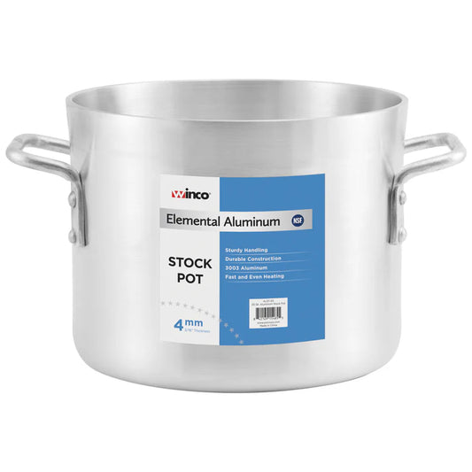 Elemental Alum. 32QT Stock Pot-ALUM : 32QT