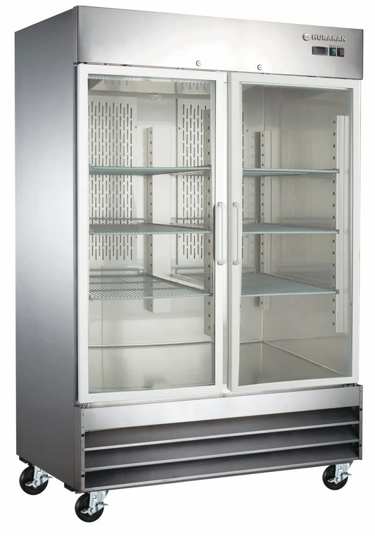 REACH-IN REFRIGERATOR Glass 2 Door