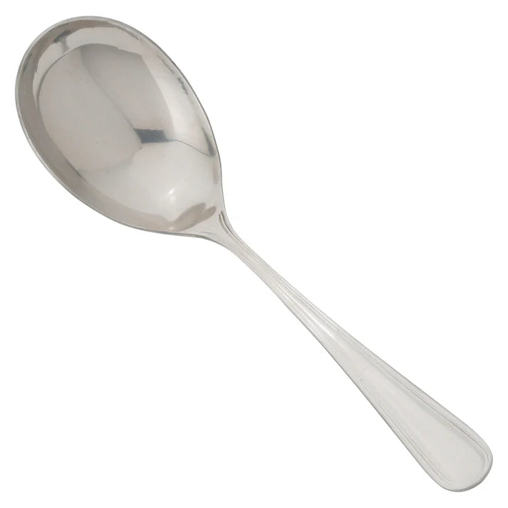 Shangarila Large Bowl Serving Spoon, 18/8 Extra Heavyweight