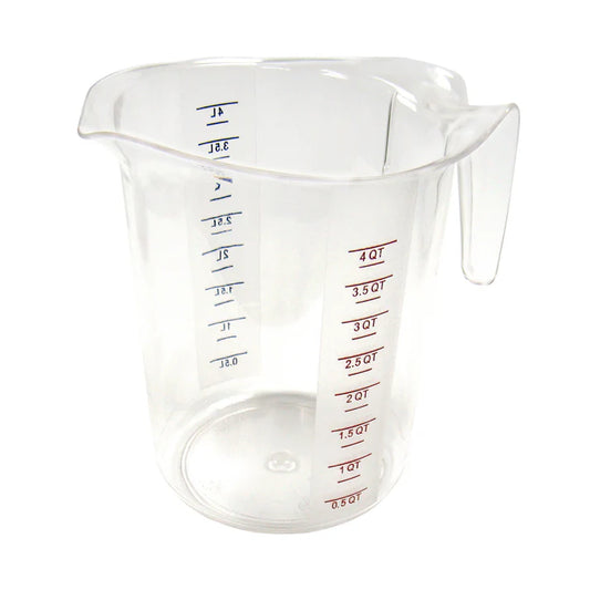 MEASURING CUP, DELUXE, 4QT-4-QT