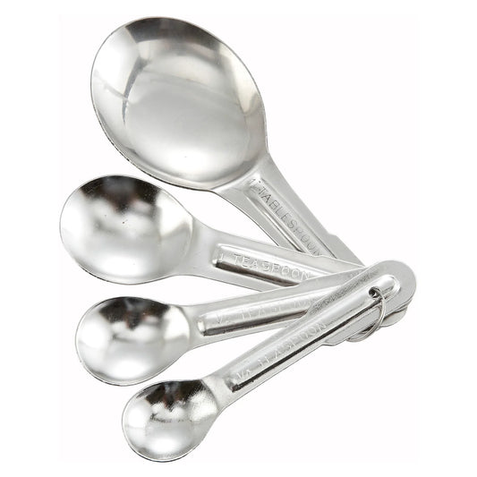 MEASURING SPOONS-S/S : 4 PIECES