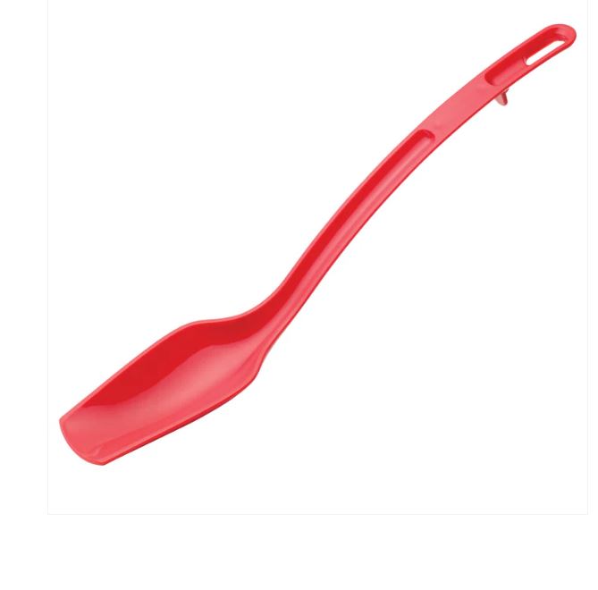 SERVING SPOON, SOLID-RED : 10"