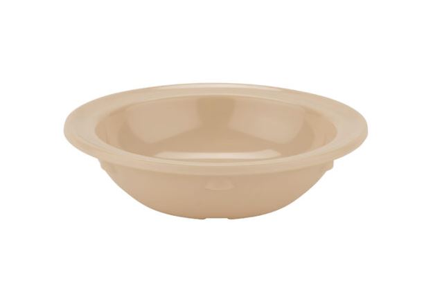 5 oz. Tan Rimmed Bowl, 1.25″ Deep