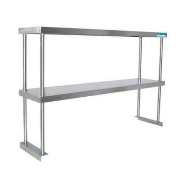 Double Overshelf, table mount, 60 x 18"D x 31-1/4" H