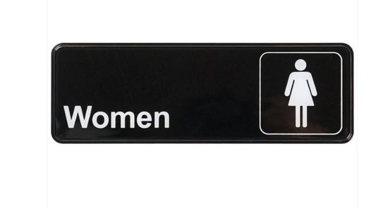 Information Sign -WOMEN : 3X9