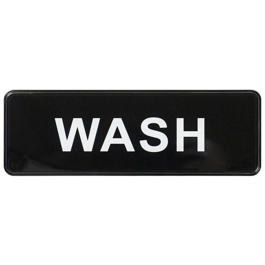 INFORMATION SIGN...........-WASH : 3X9